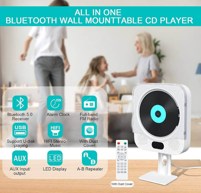 Wall Mountable CD Player