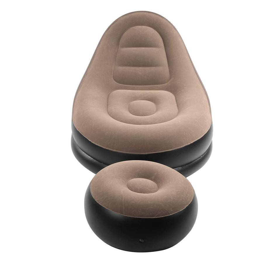 Inflatable Air Cushion Seat With Leg Rest