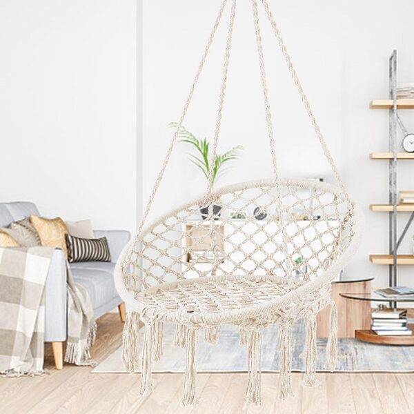 Hanging chair for indoor and outdoor use