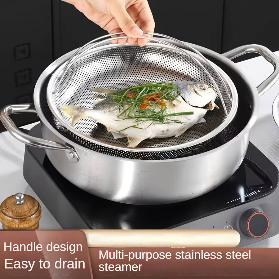 Electricity-Free Stainless Steel Kitchen Basket