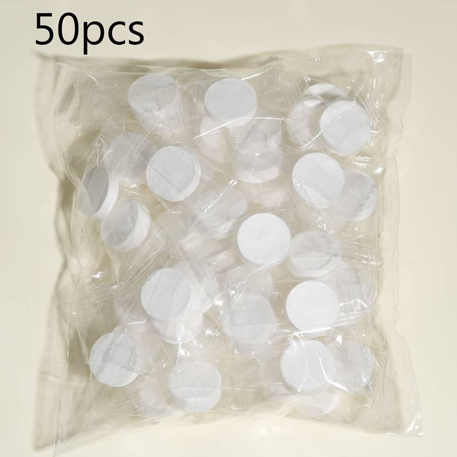 50pcs Compressed Towels Portabledisposablemini Compressed Coin Tissue Toilet Papertablets