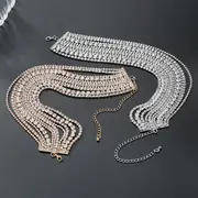 Light Luxury Rhinestone Decorated Necklace