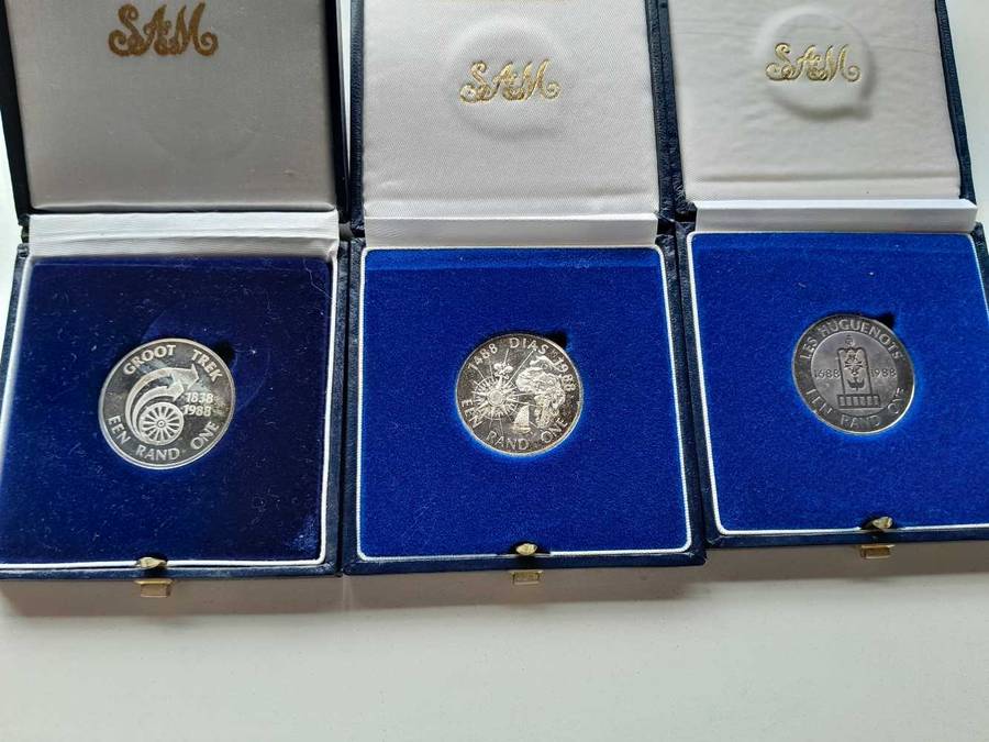 Proof Coins X3 ONE BID FOR ALL