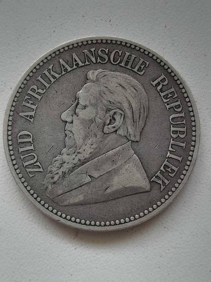 Paul Kruger 1894 2 1/2 Shillings
