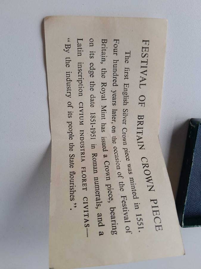 5 Shillings Festival of Britain