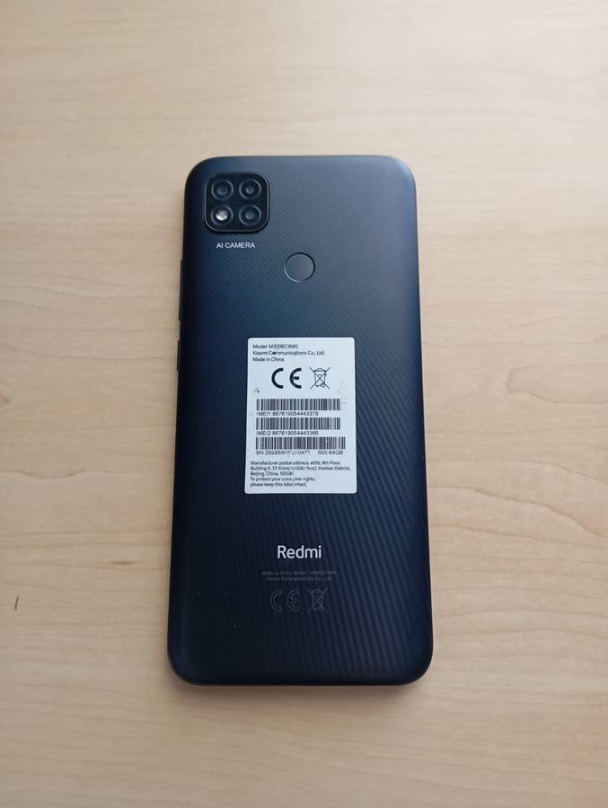 Xiaomi Redmi 9C 64GB Dual Sim Midnight Grey