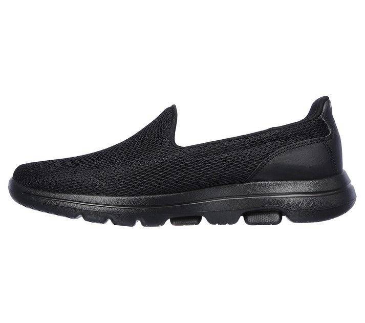 Skechers Women's GOwalk 5 Black Slip On Trainers 15901