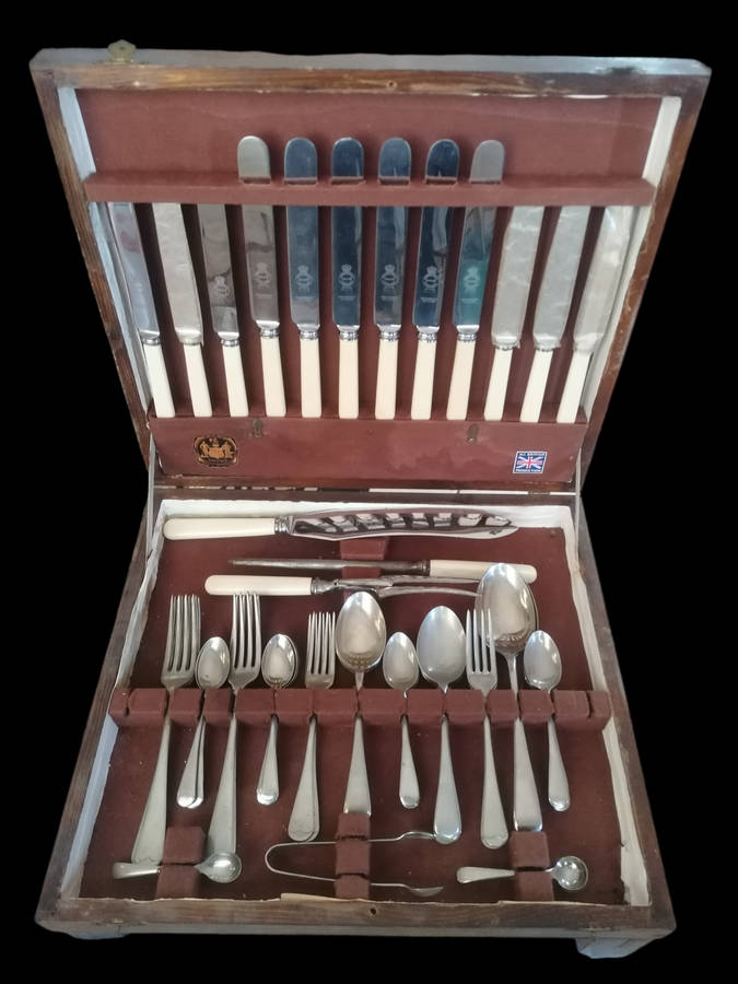 49 Piece All British Sheffield Cutlery Set