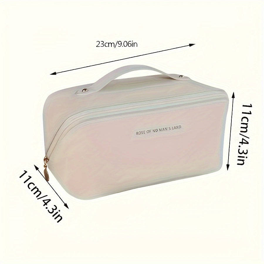 Fashion Faux Leather Pillow Makeup Bag