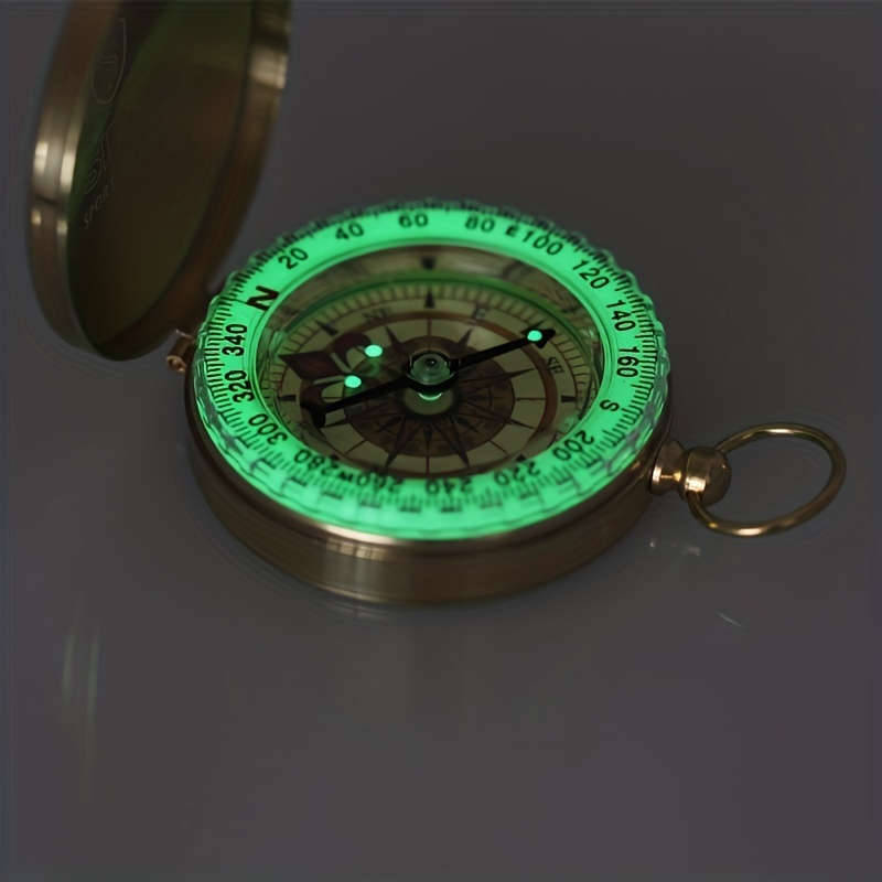 1 Copper Portable Illuminated Compass
