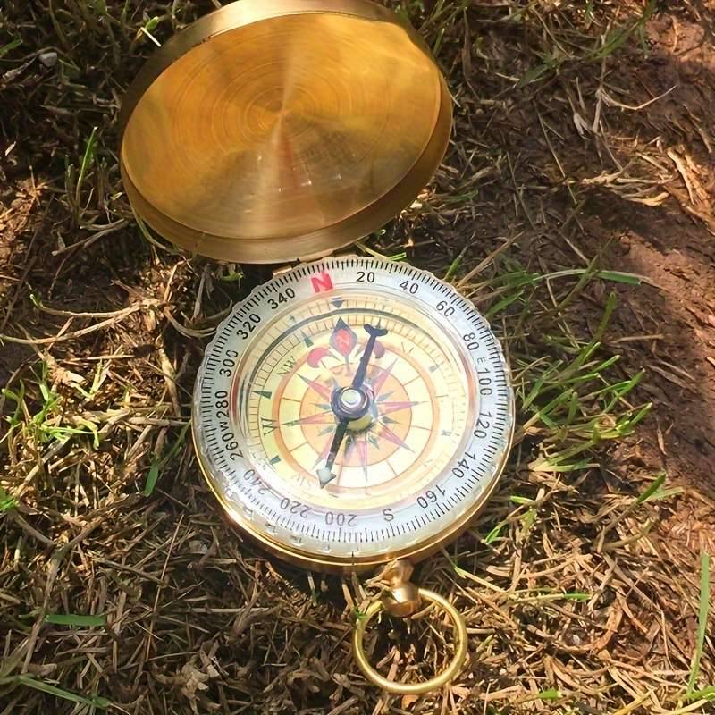 1 Copper Portable Illuminated Compass