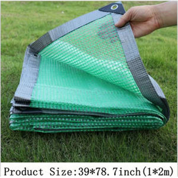 Heavy Duty Green Transparent Tarpaulin