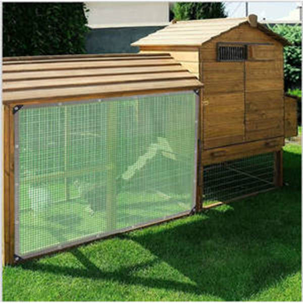 Heavy Duty Green Transparent Tarpaulin