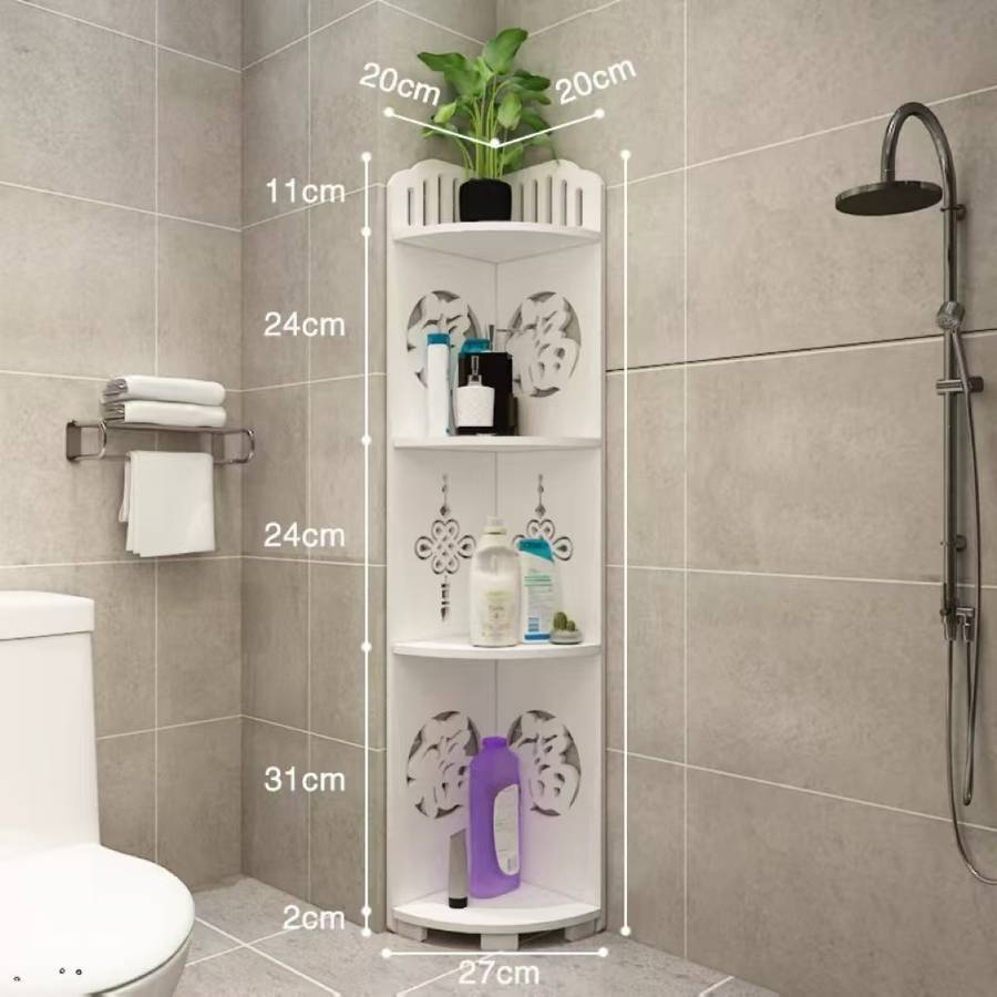 Home Portable Four-Layer Bathroom Tripod