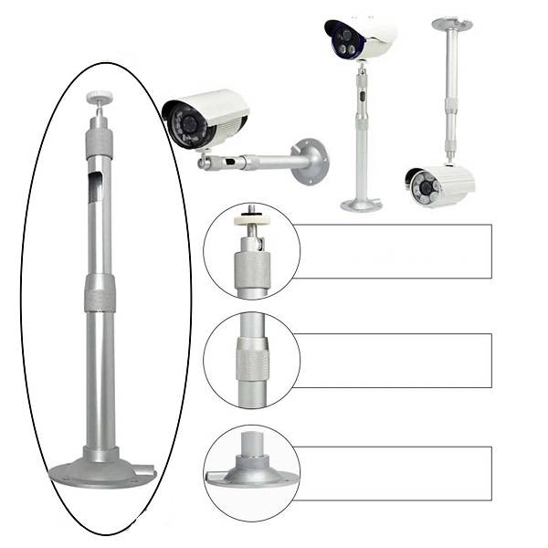 Portable 30-60cm Adjustable Metal Outdoor/Indoor Telescopic Camera Stand