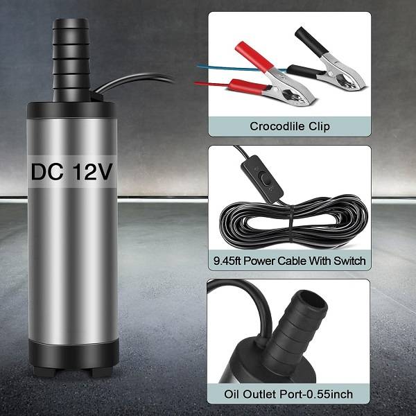 Super Practical 15Cm Dc 12V Diesel Pump Cylinder Length