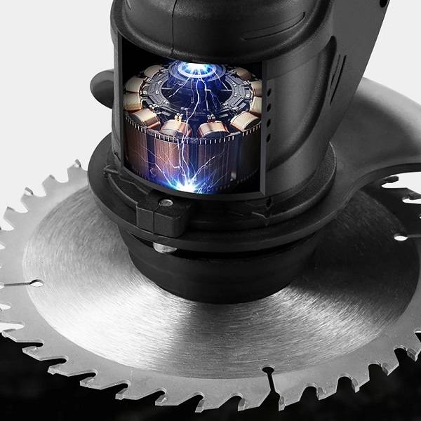 Portable Electric Lawn Mower 48V Rechargeable 15000Mah Battery