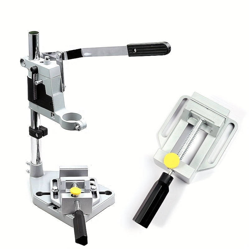 Portable Multi-Function Mini Woodworking Drill Stand + Fixed Base