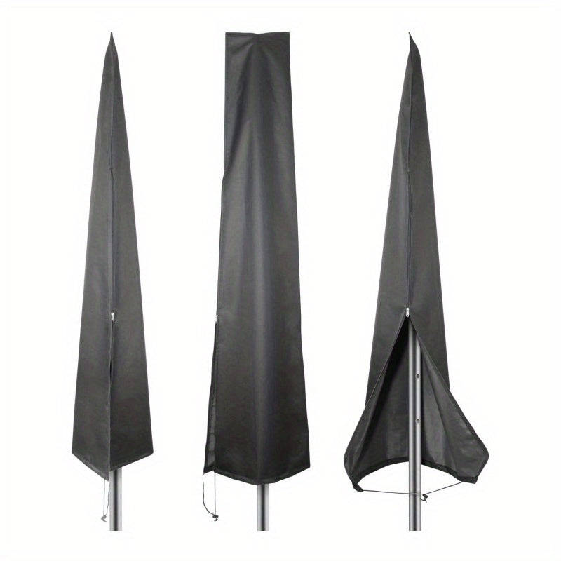 1pc Waterproof Umbrella Cover - Uv Protection, Dustproof, Fits 84-125 Inch Market Umbrellas
