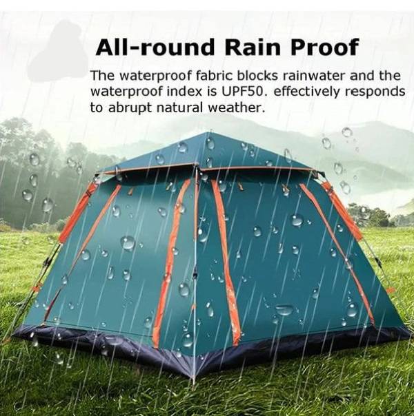 Four-Corner Tent Blue 2.15m x 2.15m x 1.42m