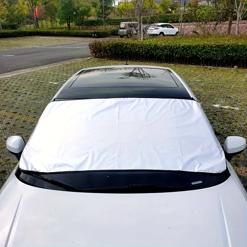 1 Easy-To-Fold Four Seasons Car Windshield Cover