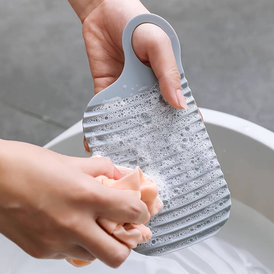 1pc Mini Washing Board Portable Washing Board Sock Board