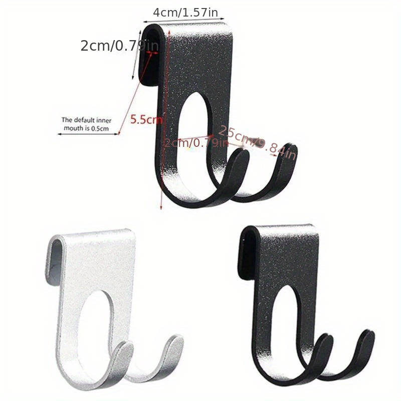 Easy-Install Aluminum Hooks
