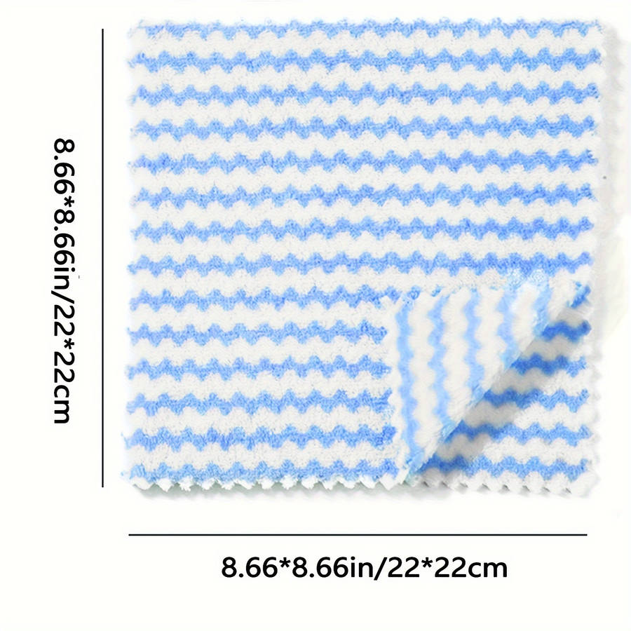 10pcs Microfiber Dish Cloths