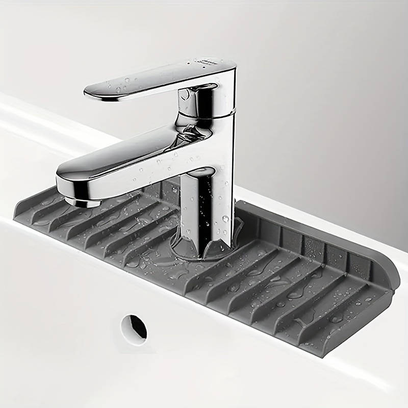 1pc Silicone Faucet Splash Guard -