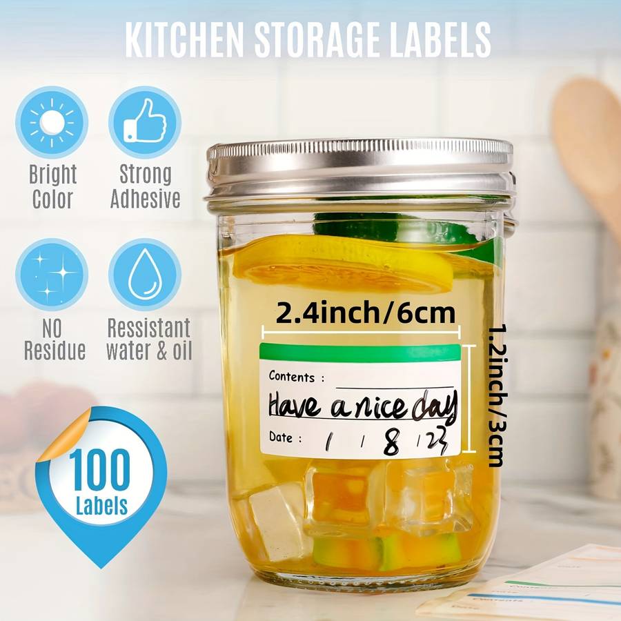100pcs Colorful Removable Freezer