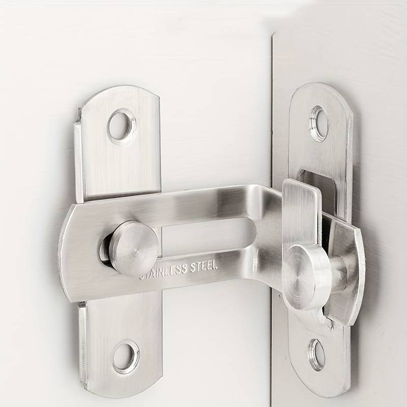 A Latch For A Home Door Made Of Stainless Steel