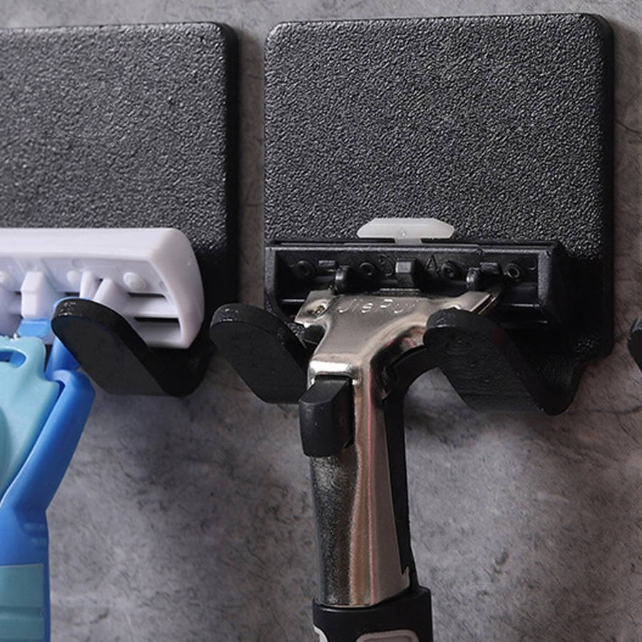 2pcs Wall Mounted Razor Holder