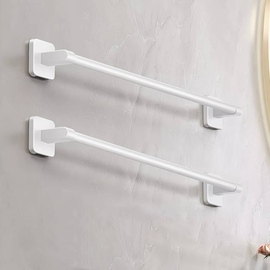 Easy-Install Aluminum Towel Bar