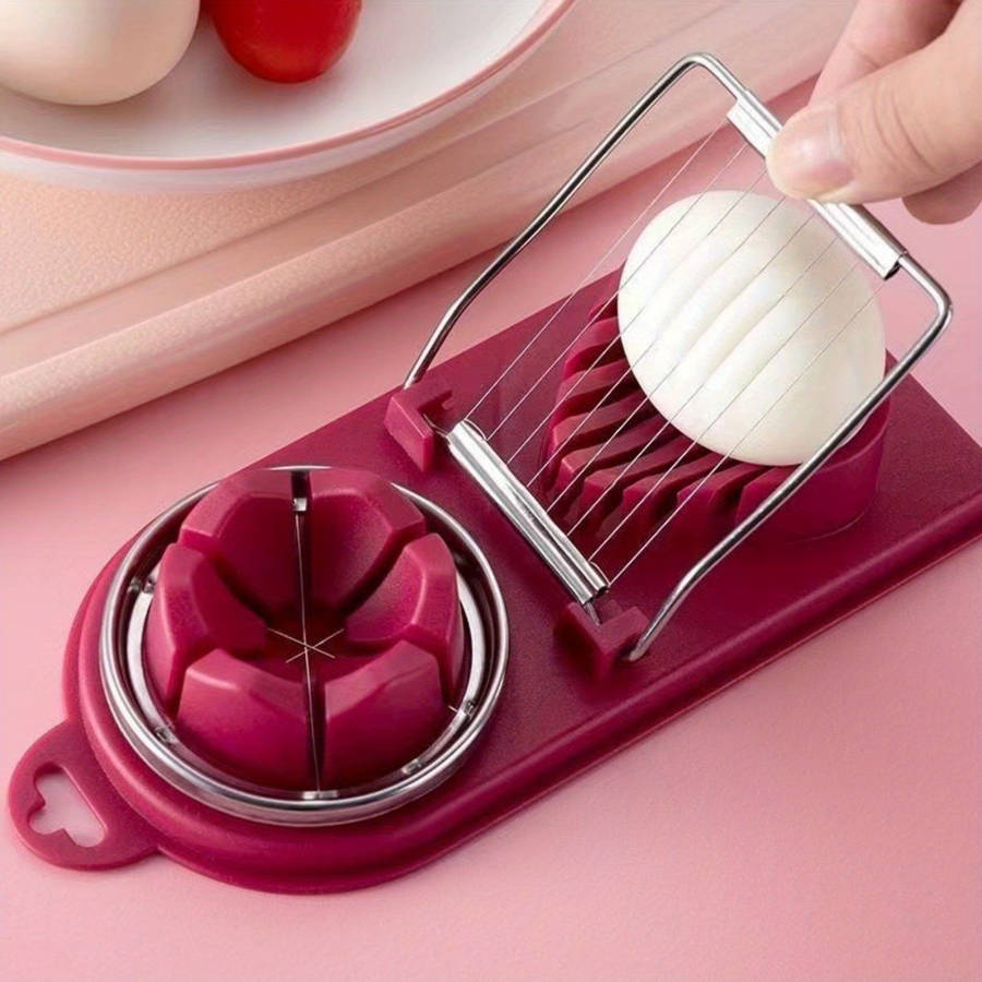 2-in-1 Stainless Steel Egg Slicer