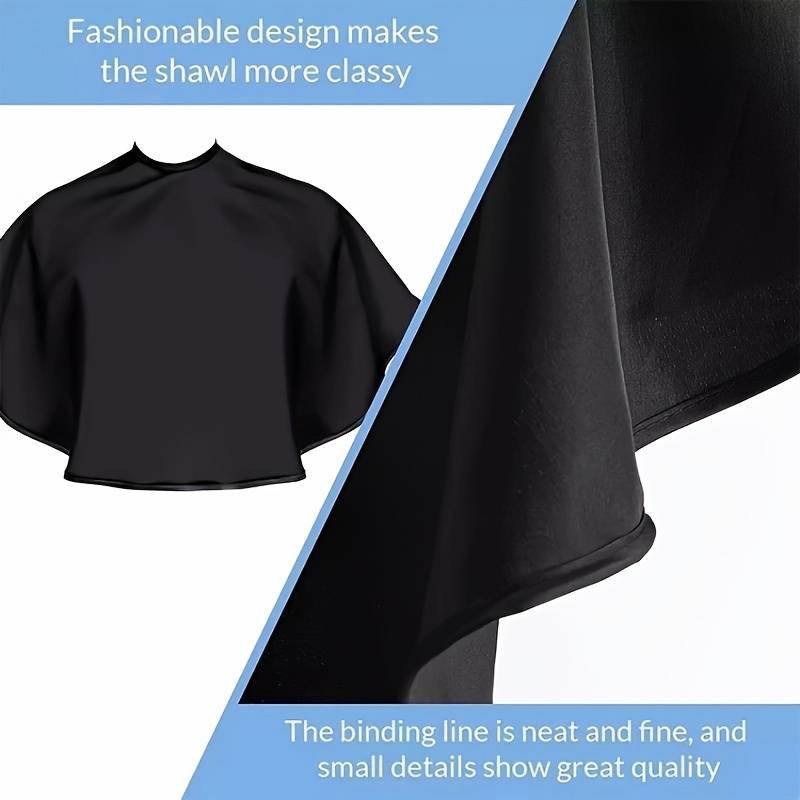 Black Waterproof Hair Dye Shawl