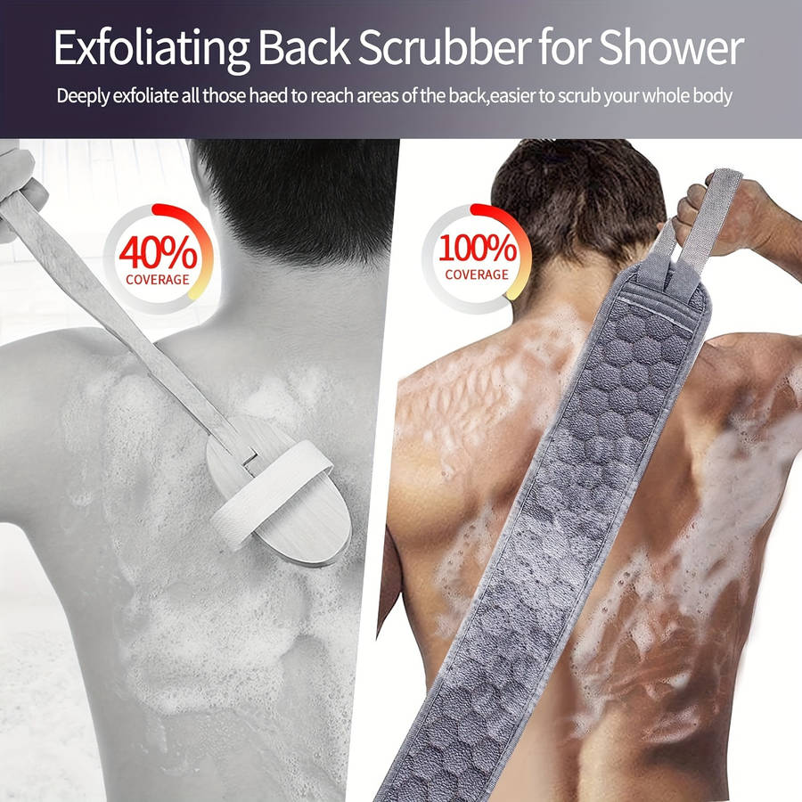 Exfoliating Back Scrubber Set