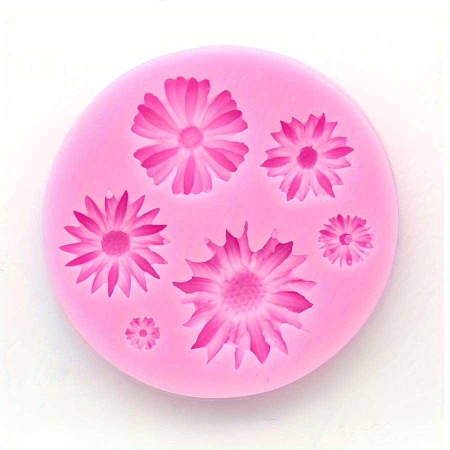 1pc 3D Flower Silicone Mold