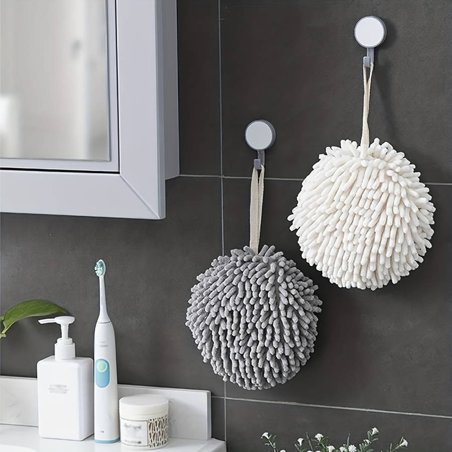 1pc Chenille Hand Towels For Bathroom
