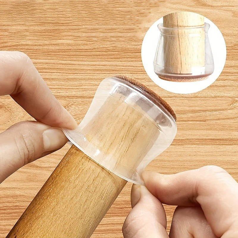 12pcs Silicone Chair Leg Protectors