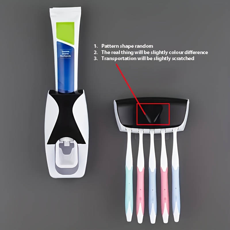 Wall Mounted Toothbrush Holder