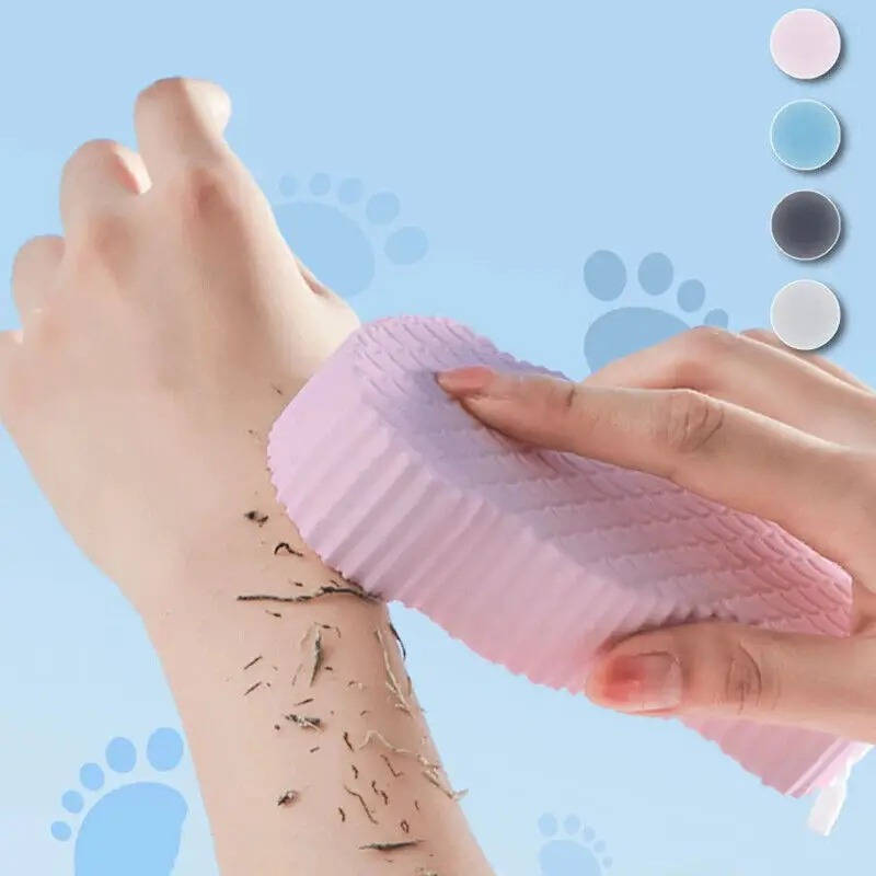 1pc Soft Bristle Bath Sponge Towel