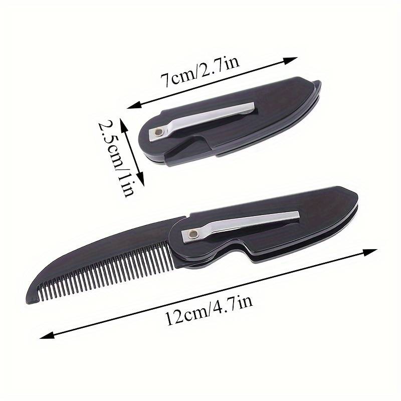 1pc Portable Folding Pocket Knife Comb