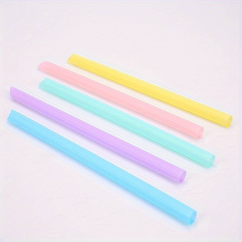 arge Drinking Straws Mixed Colors