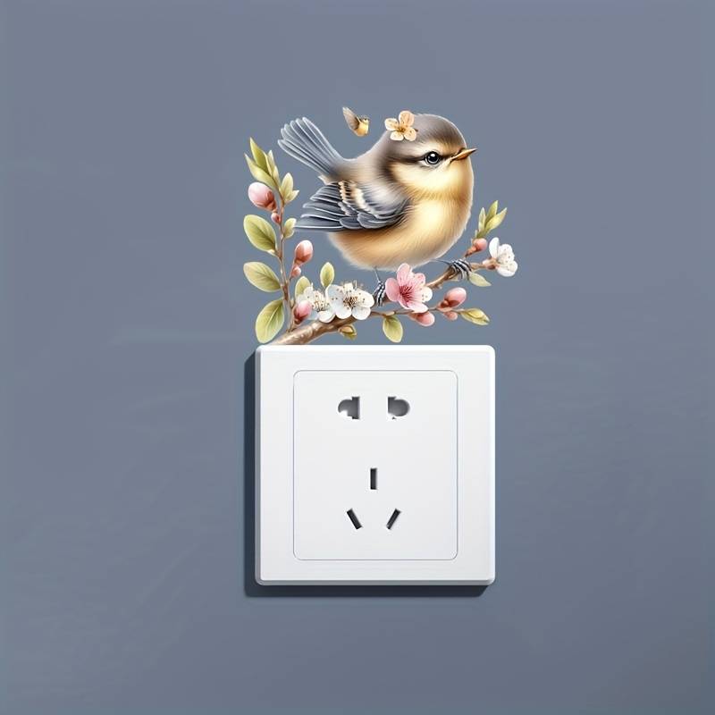 Charming Bird Wall Decal