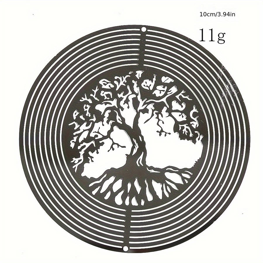 Art Deco Stainless Steel Wind Spinners