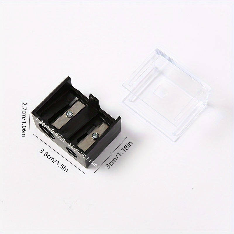 Dual Hole Makeup Pencil Sharpener