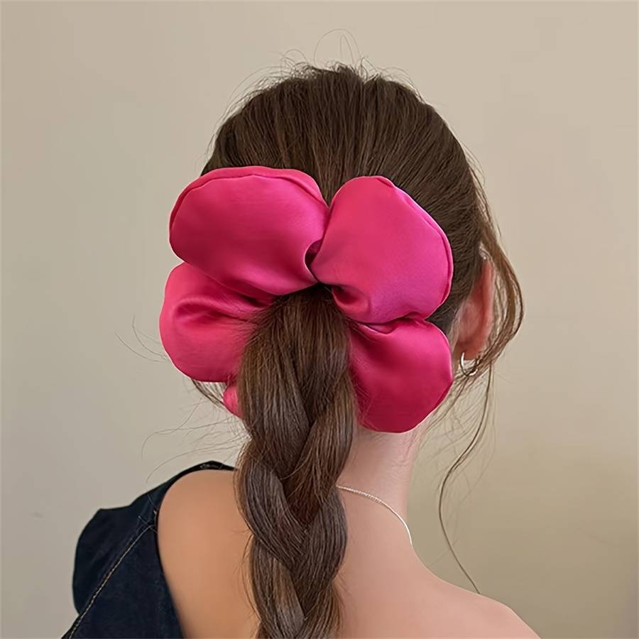 Elegant Satin Hair Scrunchie
