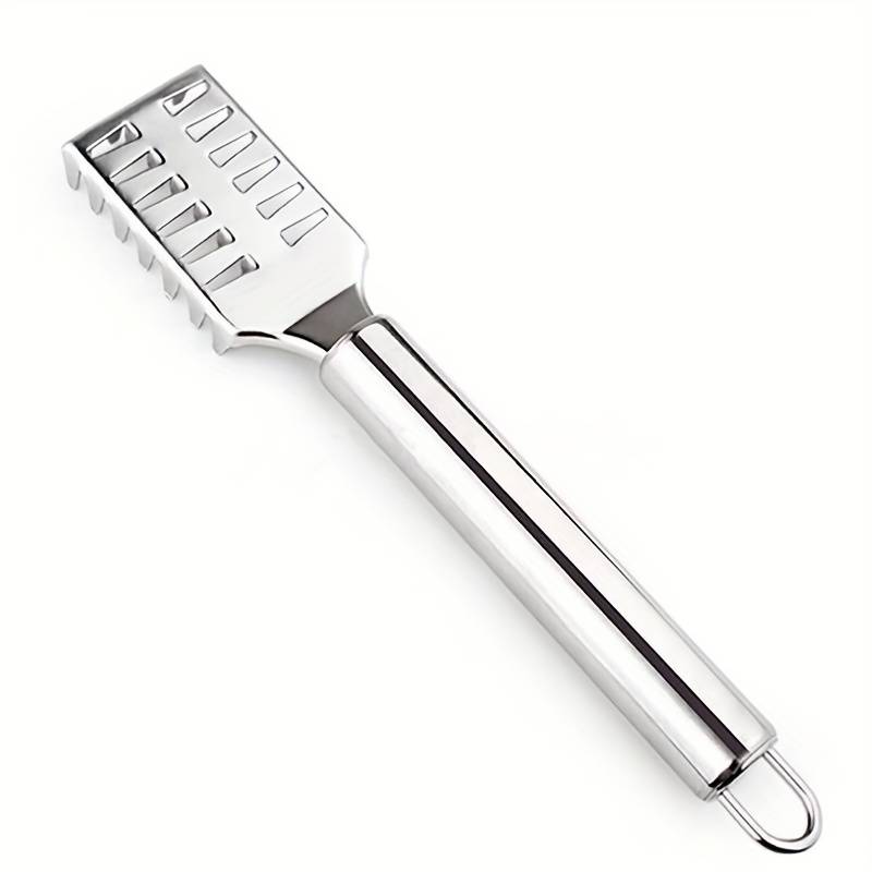 Stainless steel fish scale scraper