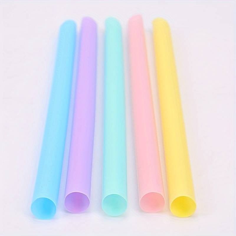 arge Drinking Straws Mixed Colors