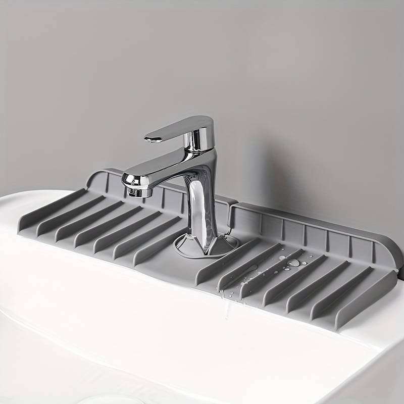 1pc Silicone Faucet Splash Guard -